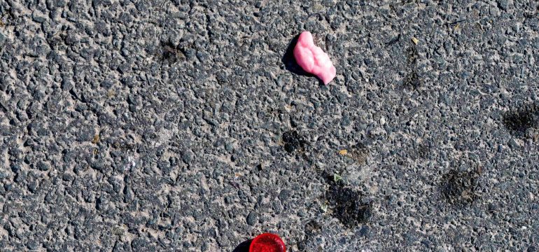 Chewing Gum on floor