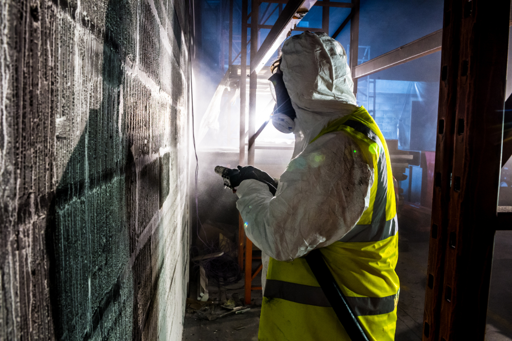 eco-blasting fire damage